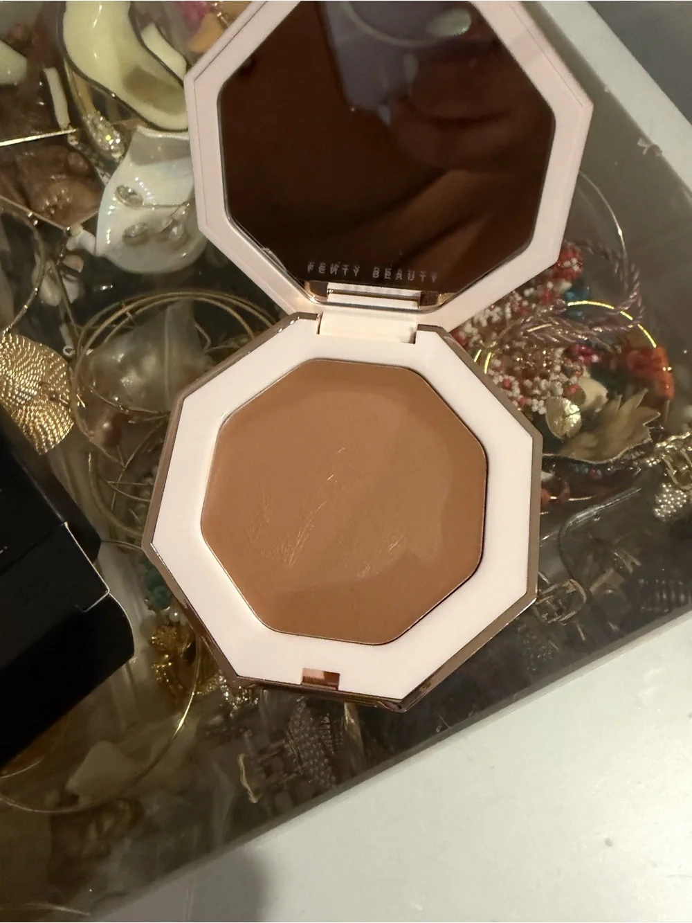 Fenty Beauty Cheeks Out Freestyle Cream Bronzer - Cream & Black Packaging